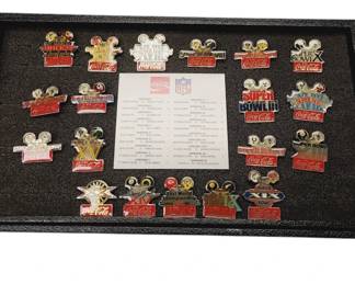 Coca Cola Super Bowl Pins
