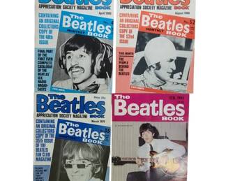 The Beatles Book Monthly Magazine Lot