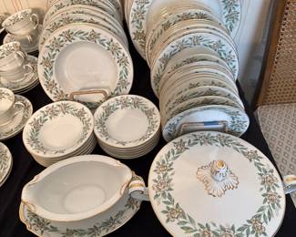 Large place setting of Noritake, China