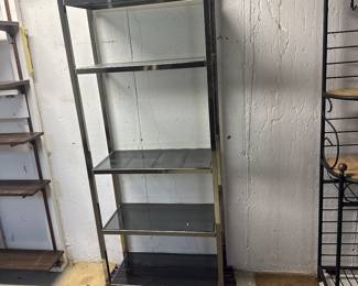
Glass shelving