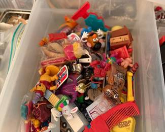 Large collection of McDonald’s toys is still in original packaging