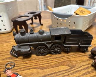Cast iron vintage train