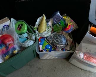 EM173Party Supplies Mystery Lot