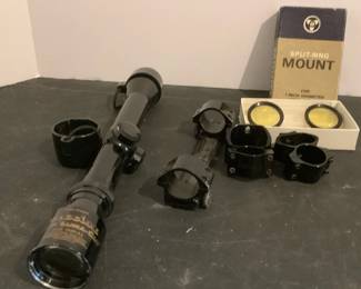 Precise Valor LumaCle Rifle Scope with Extra Accessories