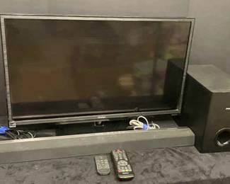 29 inch Haier LCD LED TV with Phillips Sound Bar and Woofer