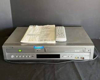 Samsung DVD VCR Player with Remote