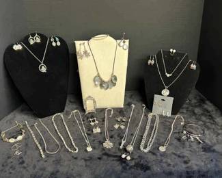 Silvertone Jewelry 