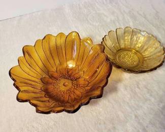 Indiana Amber Glass by Anchor Hocking