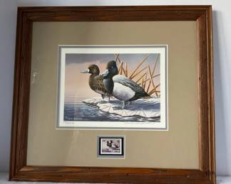 Ducks Unlimited Print 1993 by Mark S Anderson 