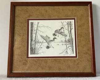 Ducks Unlimited Print 2001 by David Maass 
