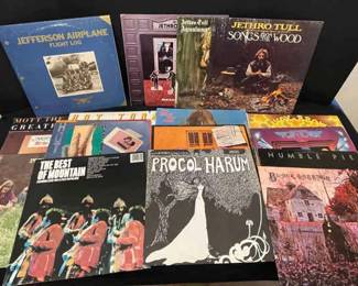 Jefferson Airplane, Jethro Tull, John Mayall and More Vinyl Albums