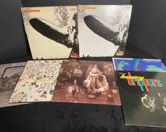 Led Zeppelin Vinyl Albums Collection and More