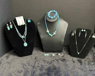 Turquoise Colored Jewelry 