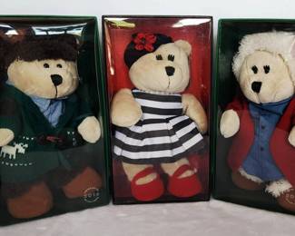 Lot of 3 Limited Edition Starbucks Bears NIB