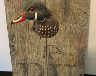 Ducks Unlimited Wood Duck Plaque 