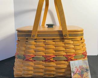 Longaberger 2000 Holiday Hostess 12 Days of Christmas Basket