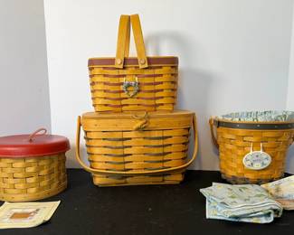 Longaberger Mothers Day, Heartland Purse, Sweet  Daisy Baskets 
