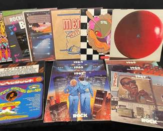 Various Artists Rock Samplers and Annusl Collections Vinyl Albums