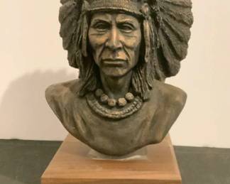 Native American Bust