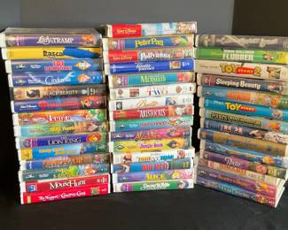 Walt Disney VHS Tapes
