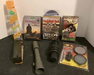 Bird Hunting DVDs VHS with 4 Bird Calls
