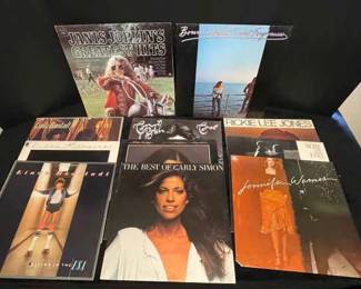 1970s Women of Rock Vinyl Albums 