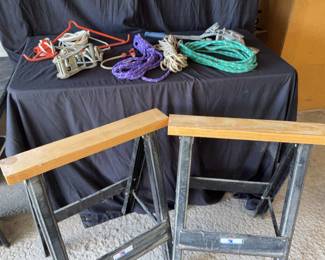 Ropes and Sawhorses