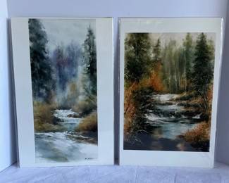 Dubois Prints September Interlude  Spearfish Canyon Cascades