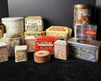 Assorted Small Tins