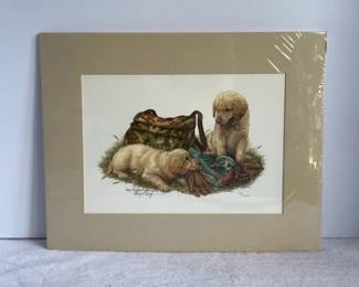 Cary Savage Numbered National Ducks Unlimited Companion Print Double Trouble