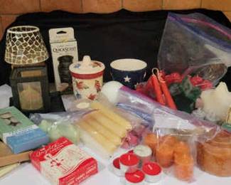 Candle Mystery Lot 