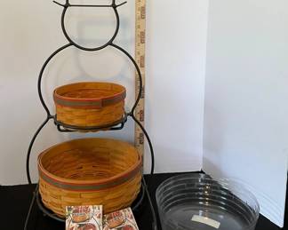 Longaberger Small Snowman Stand and More