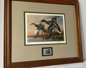 Ducks Unlimited Print 2001 by Mark Anderson
