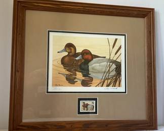 Ducks Unlimited Print 1994 Stamp by Jeff Reuter