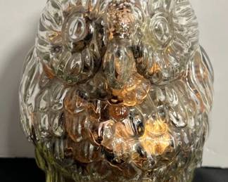 Glass Bank with Pennies 