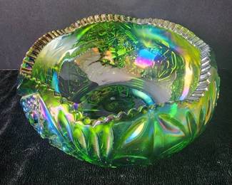 Vintage Carnival Glass Bowl