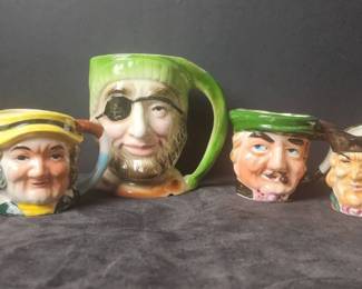 Vintage Toby Mugs