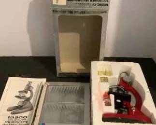 Tasco 300 Power Microscope Slides