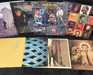 The Who Collection and More Vinyl Albums 