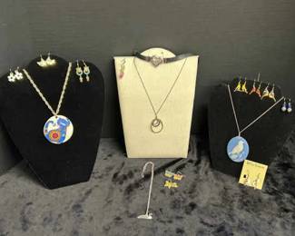 Costume Jewelry of Birds, Cats and More