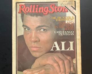 Rolling Stone Magazine Issue 264 Ali