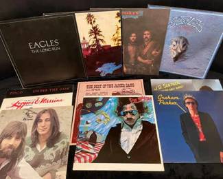 The Eagles and More Vinyl Albums 