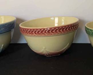 Longaberger Nesting Mixing Bowls