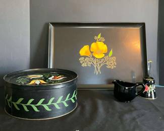 Couroc Tray with More