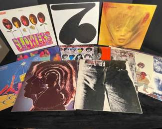 Rolling Stones Vinyl Album Collection