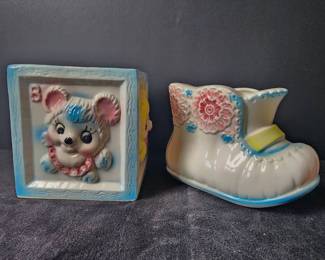 Vintage Parma and Ruebens Originals Nursery Planters