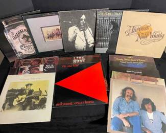 Crosby, Stills, Nash and Young, Neil Young and More Vinyl Albums