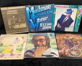 Elton John Collection Vinyl Albums