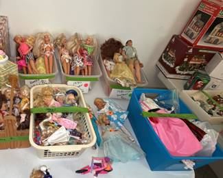 Barbies - 1960s, 1970s, 1980s+.
