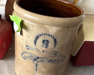 Multiple crocks various sizes
